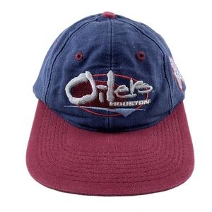 Vintage Houston Oilers Logo Athletic Snapback Hat​